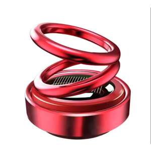 MOOD (BE AUTHENTIC) red solar powered car air freshener with 360 degree rotation - Car Air Freshener