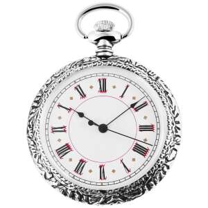 Джобове часовник Mbrands Vintage с кварцов механизъм и римски цифри - Мода и обличане