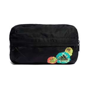 Adidas W GRF WB HC4783 black waist bag with floral print - Belt bag