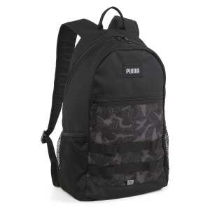 Puma backpack, black with camouflage pattern, for school, work, or travel - Dressing Accessory