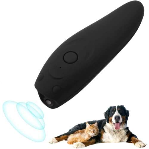 Professional Portable Ultrasonic Anti-Barking Device, Bark Control, Bark Deterrent 8 meters, Safe for Dogs and Cats