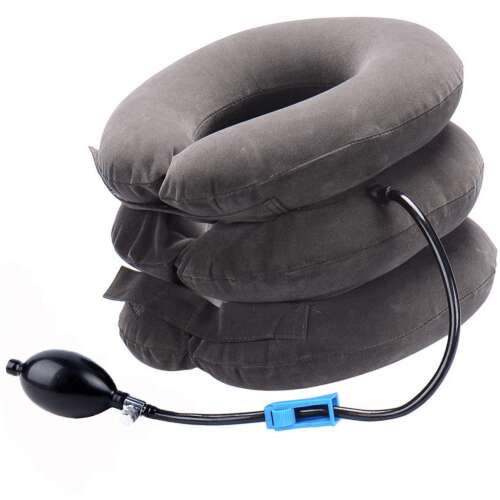 StartONTeam inflatable neck traction device for neck pain relief, spondylosis and herniated disc treatment