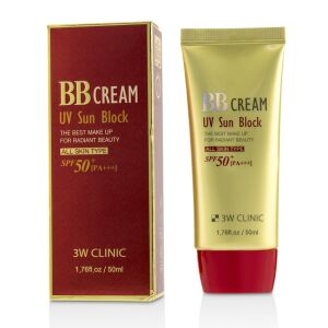 3W Clinic BB Krém UV Napvédő SPF 50+ PA+++ - 50ml 131533259 - Napfényvédő