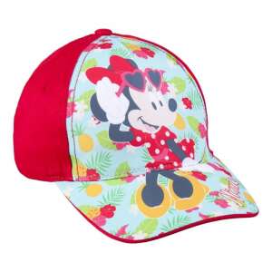 Minnie Mouse tropical baseball cap for kids, red with tropical print, 53cm - Cerdá