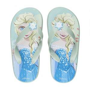 Frozen Elsa Kids Flip Flops, Green, Size 30-31 - Kids' Slipper