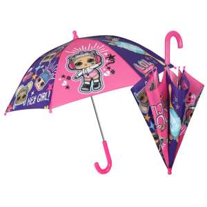 LOL Surprise umbrella for kids, featuring a pink and purple design with LOL dolls - Children's Umbrella