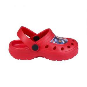 Red Avengers kids clogs, size 28-29, side view - Kids' Slipper