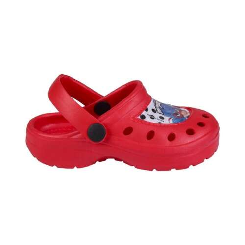 Red Ladybug Miraculous children's slippers, size 26-27