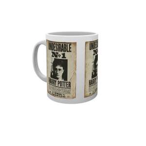 Harry Potter Undesirable Mug, 330ml, white mug with Harry Potter wanted poster design - Mug