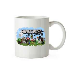 Cană Minecraft Monsters, 330ml, cană din ceramică albă cu personaje și logo Minecraft - Minecraft
