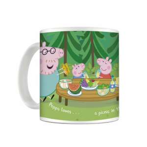 Peppa Pig mug with a picnic scene, 330ml - Mug