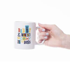 Mommy is the boss funny coffee mug, gift for mom, mothers day gift, wife gift, funny mug - Gift mug
