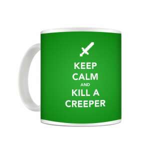 Cană Minecraft Keep Calm and Kill a Creeper, 330ml - Minecraft