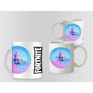 Fortnite Llama Mug, 330ml, white ceramic mug with Fortnite Llama design - Gift mug