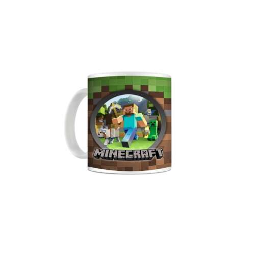 Cana Minecraft Steve, Wolf and Creeper, 330ml