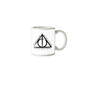 Cana Harry Potter Deathly Hallows Triangle Mug, 330ml, 57 105308373 - Serving