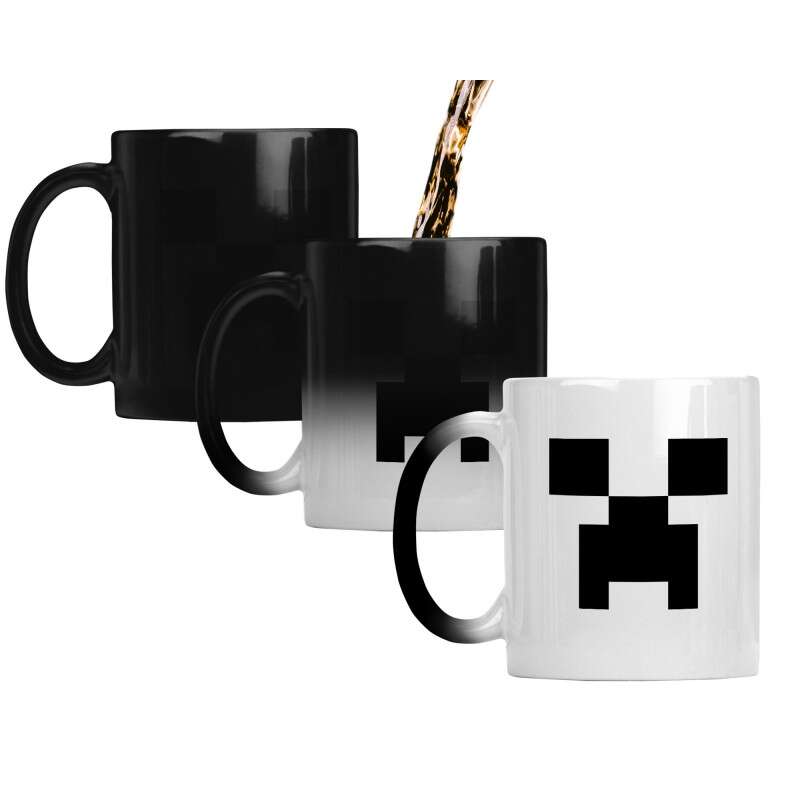Cana Minecraft Creeper Heat Sensitive Mug, 330ml, bögre70