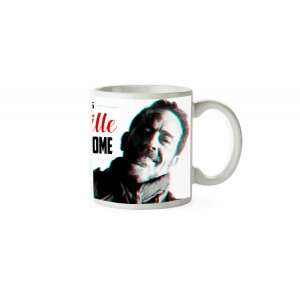 The Walking Dead Negan Lucille mug, 330ml, white ceramic mug with Negan's face and Lucille quote - Gift mug