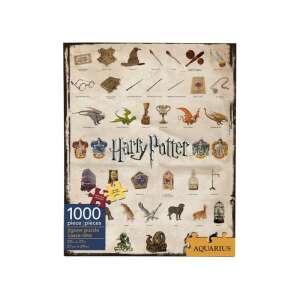 Harry Potter 1000 piece jigsaw puzzle, featuring iconic symbols and characters from the wizarding world - Puzzle