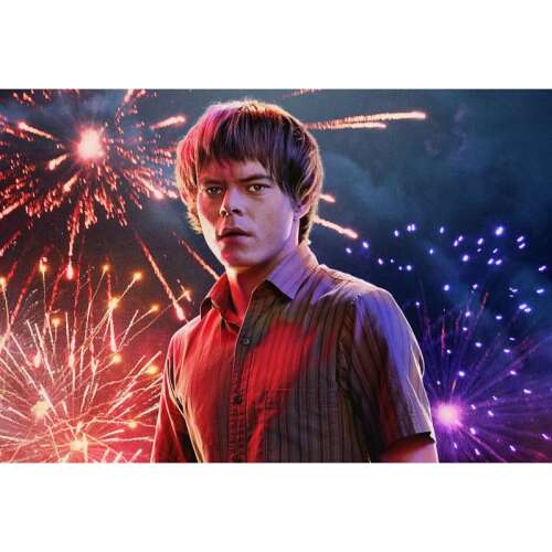Stranger Things 3. évad poszter Jonathan Byers-szel, 61x90cm - Poszter