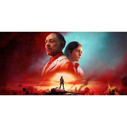 Far Cry 6 poszter, 61x90cm, a főszereplőkkel, Anton Castillo és Dani Rojas 