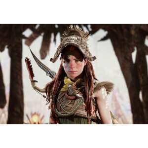 Horizon Forbidden West 2022 video game poster, featuring Aloy, the main character, with a bow and arrow, 61x90cm - Console & PC Game