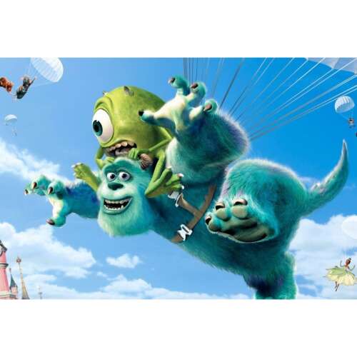 Monster Egyetem poszter Mike-kal és Sulley-vel, 61x90cm - Poszter