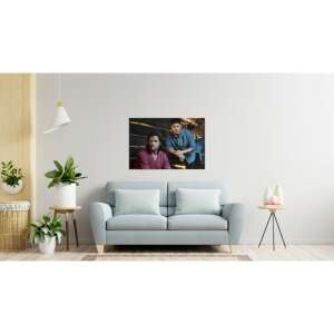 Supernatural Sam & Dean Winchester canvas print, 80x50cm, hanging on a wall - Picture Frame