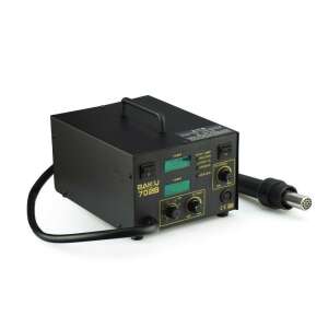 Stație de lipit și pistol de aer cald Baku BK-702B cu temperatură reglabilă, pentru lipirea componentelor SMD - Mașini de lipit
