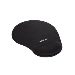 Astrum MP210 fekete egérpad gél csuklótámasszal - Astrum