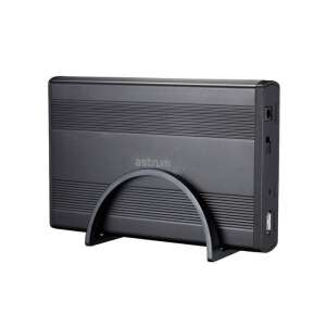 Astrum EN360 čierne 3,5 palcové puzdro na pevný disk s USB 2.0, SATA a IDE - Astrum