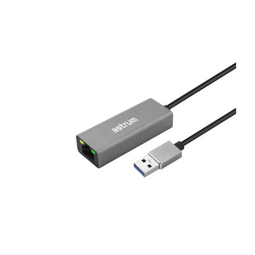 Adaptor Astrum NA400 5 Gbps USB 3.0 la Gigabit Ethernet LAN