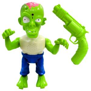 Zombie Blast™ target shooting game, green zombie figure with a gun - Toy Gun, Bullet