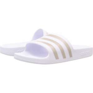 Adidas Adilette Aqua men's white and gold slides - Men's Slipper