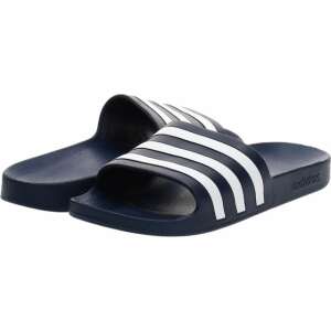 Adidas Adilette Aqua men's slides, dark blue with white stripes - Men's Slipper