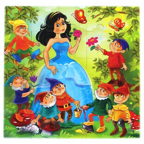 Jawa Bajki Kódolás Játék - Hófehérke mesés puzzle - Társasjáték