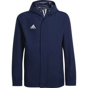 Adidas Entrada 22 Allweather men's jacket, dark blue, front view - Men's jacket