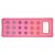 Bestway Summer Colors Transparent Floating Mat, pink inflatable lounger