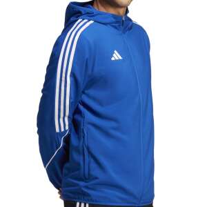 Adidas Tiro 23 League Windbreaker men's jacket in blue with white stripes and logo - Men's jacket