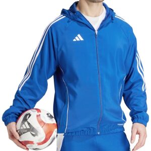 Adidas Tiro 24 blue windbreaker jacket with soccer ball - Men's jacket