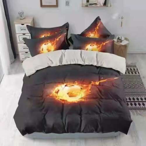 Tűzlabda Foci Ágyneműhuzat Garnitúra - 7 részes