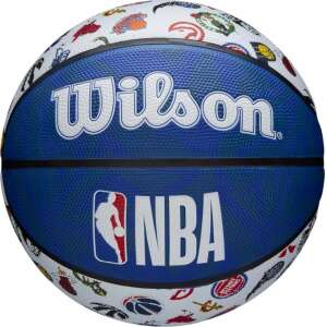 Baschet Wilson NBA All Team, marimea 7, cu logo-uri ale echipelor NBA - Baschet