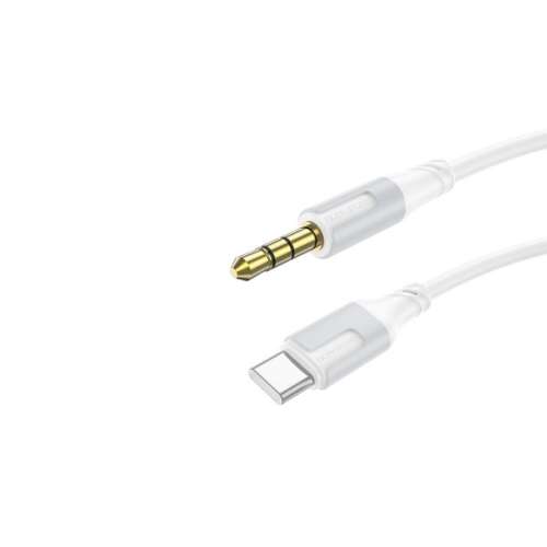 BOROFONE BL19 CREATOR AUX (USB TYP-C/JACK) KÁBEL 1 METER (DAC) BIELY 105325042