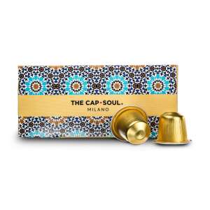 The Cap Soul Milano Moka Nespresso kompatibilis kávékapszulák, 10 db, Arabica keverék - The Cap Soul