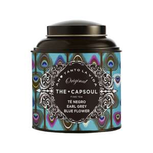 The Cap Soul Original Earl Grey Blue Flower Black Tea in a tin - Food & Drink