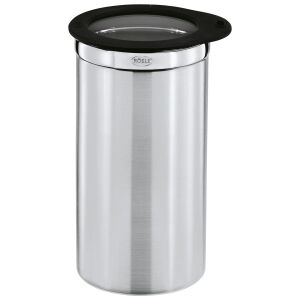 Rosle 1.5 Liter Stainless Steel Coffee Storage Container with Airtight Lid - Kitchen Storage Container