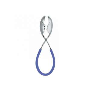 Салатена щипка Casa Bugatti Kiss, синя, дизайн целувка, кухненски прибори - Casa Bugatti