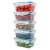 Classbach food storage container, BPA free, airtight, dishwasher safe, microwave and freezer safe, filled with food