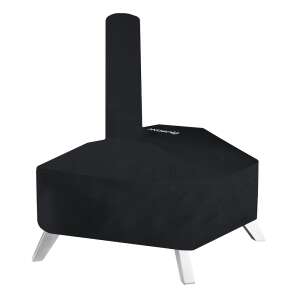 H.Koenig pizza oven cover, HG53, black, waterproof, weatherproof, protection - Pizza oven