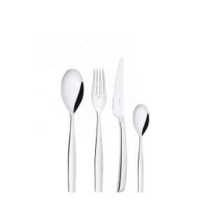 Casa Bugatti Toscana 24 piece cutlery set, stainless steel, 6 knives, 6 forks, 6 spoons, 6 teaspoons - Cutlery